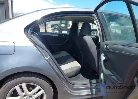 2017 Volkswagen Jetta 1.4T S из США, поврежденный, VIN 3VW2B7AJ4HM304456